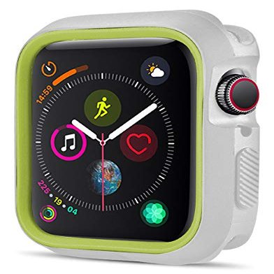 Case for Apple Watch 40mm (Series 4 5 6 SE SE2 SE3) - White/Yellow
