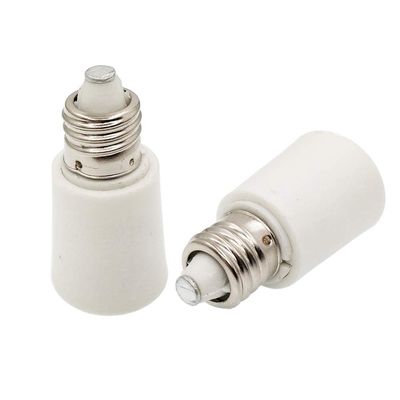 E-Simpo 10pcs E11 To E11 Mini Candelabra Light Socket Base Led Lamp Holder Adapter Extender Converter Extension