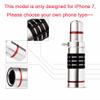 Youniker Optical Camera Lens Kit for iPhone 7,18x Manual Focus Telephoto Lens for iPhone 7,Including 18x Aluminum Zoom Telescope Camera Lens with Tripod + iPhone7 Case view 2