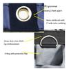 FJYW-16' x 26' Truck Tarp - Steel Tarp - Heavy Duty, Industrial Grade view 4