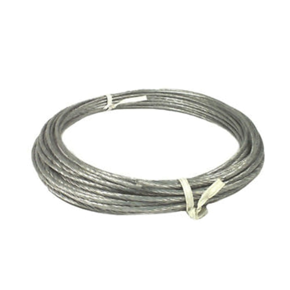 100' 6/20 Coated Guy Wire & Guy Ring for Antenna Mast up to 2.25" EZ 60 EZ 43-A