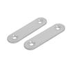 uxcell 60mmx16mmx2mm Stainless Steel Straight Joining Mending Flat Repair Plates 30pcs view 2