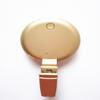 LittleDaisy Clip to The Device Round Portable Mini Spot Self Fill Light Spotlight Flash Night Using For Any Cell Phone Tablets Apple iPhone 6 plus/6s/6/6Plus/5s/5 (NO Install Any APP) (Golden) view 2