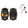 Harmony Audio Compatible with 1988-94 Chevy CK Pickup HA-R46 4x6 New Front Dash Replacement 120W Speaker Upgrade and HA-724500 Factory Speaker Replacement Harness view 1