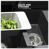 Highcraft Heavy Duty Kitchen Sink Drain Assembly 3-1/2 Inch Stainless Steel Strainer Basket & Stopper, Standard Sink Drain view 2