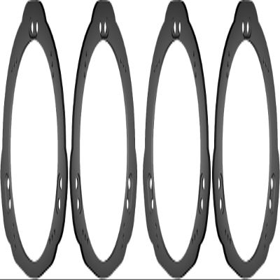 Rear Door Speaker Adapter Spacer Rings Fits Subaru 1993-2007 Impreza - SAK040_475-2 Pair