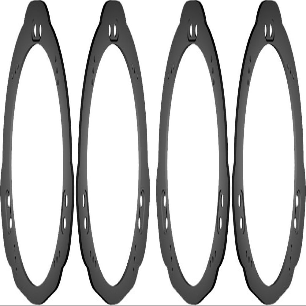 Rear Door Speaker Adapter Spacer Rings Fits Subaru 1993-2007 Impreza - SAK040_475-2 Pair