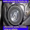 Rear Door Speaker Adapter Spacer Rings Fits Subaru 1993-2007 Impreza - SAK040_475-2 Pair view 4