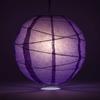 PaperLanternStore.com 16 Inch Purple Irregular Paper Lantern (10 PACK) view 2
