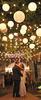 PaperLanternStore.com 18 Inch White Irregular Ribbed Paper Lantern (10 Pack) view 4