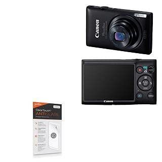 BoxWave Screen Protector Compatible with Canon PowerShot ELPH 300 HS - ClearTouch Anti-Glare (2-Pack), Anti-Fingerprint Matte Film Skin