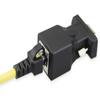 LM YN DB9 RS232 Female to RJ45 Female Adapter COM Port to LAN Ethernet Port Converter view 2