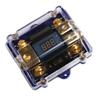 Car Audio Digital Indicator with Super Bright Blue LED 0 2 4 Gauge Fuse Holder view 1