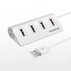 KOHSTAR 4 Port Aluminum USB 2.0 HUB Splitter High Speed for PC Laptop Mac iMac MacBook Fast Local Delivery view 2