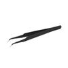 uxcell ESD Tweezers Anti-Static Non-Magnetic Curved Tip 4.8" Overall Length view 1