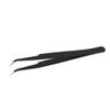 uxcell ESD Tweezers Anti-Static Non-Magnetic Curved Tip 4.8" Overall Length view 3