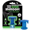 SinkShroom SSBLU988 Sink Drain Protector Hair Catcher/Strainer/Snare, Blue view 1