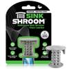 SinkShroom The Revolutionary Sink Drain Protector Hair Catcher/Strainer/Snare, Gray view 1