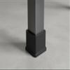 Flyshop 20PCS Non-Slip Rubber Leg Tips Floor Protectors Square Chair Leg Caps, 30mm x 30mm, 1-3/16" x 1-3/16", Black view 4