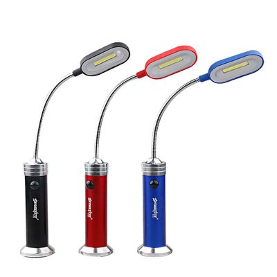 BANGWEIER LED Desk Lamp LED 300Lm Flash Working & Reading Light/Maintenance Work Lamp/Magnet Work Examining Light/Mini Table Lamp(Color Random)