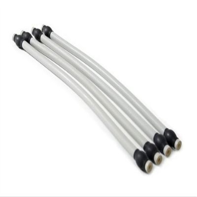 Replacement Tube Kit for CoreAlign, Long (13"), Heavy Resistance, Gray, 4 Bands