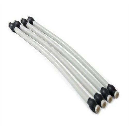 Replacement Tube Kit for CoreAlign, Long (13"), Heavy Resistance, Gray, 4 Bands