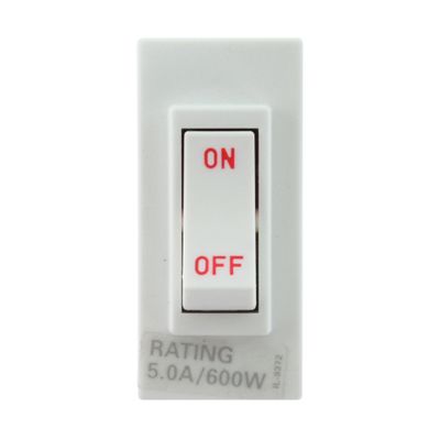 Lightolier CLD600WH Lytespan Track Lighting Power Trip Breaker Module 5.0A 600W, White