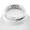 Lightolier 8239WH Lytespan Track Lighting Par-Tech Par 30 Mesh Shade, White view 4