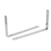 uxcell 2pcs 300mm 12" Length 90 Degree L Shaped Angle Bracket Brace view 2