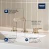 GROHE 20572EN1 Concetto, 8-inch Widespread 2-Handle S-Size Bathroom Faucet 1.2 GPM, Brushed Nickel view 3