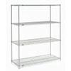 Nexel Wire Shelving, Poly-Z-Brite, 54" W x 21" D x 54" H view 3