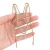 uxcell 10pcs Metal Household W Shaped Pan Plate Holder Wall Hanger 19x5cm view 3