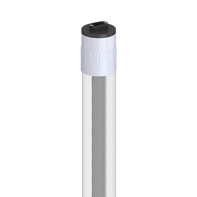 NYLL (Pack of 2 6 ft R17D T12/HO Type A Plug & Play LED Tube (Dual-Sided), Daylight (6000K) Direct Replacement for 85W F72T12/D/HO (Without Rewiring or Modification) Ballast Required!