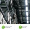 NYLL (Pack of 2 6 ft R17D T12/HO Type A Plug & Play LED Tube (Dual-Sided), Daylight (6000K) Direct Replacement for 85W F72T12/D/HO (Without Rewiring or Modification) Ballast Required! view 3