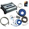 Class D Mono Amp with Kicker CK8 8 Gauge Wiring Kit Harmony Audio HA-A400.1 view 1