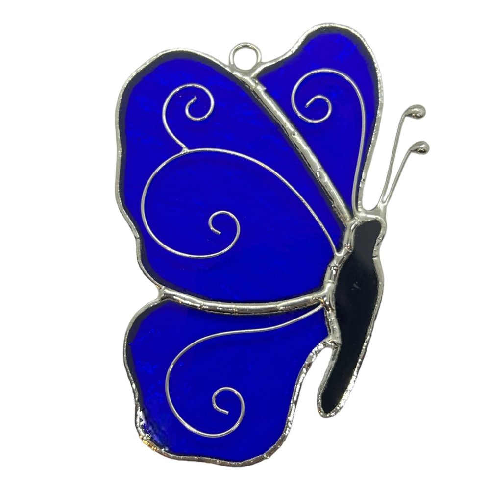 Switchables Glass Cover: Blue Butterfly