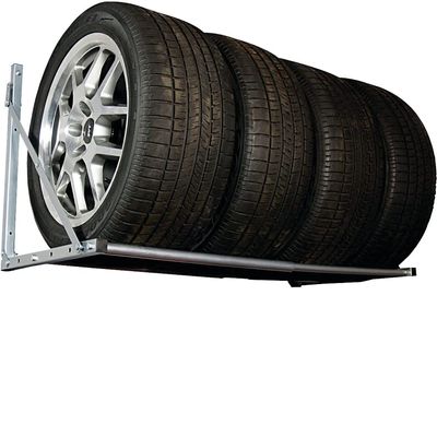 Knape & Vogt Tire Rack - Cycling Tire Rack - White