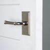 Grandeur 825193 Carre Plate Double Dummy with Georgetown Lever in Polished Nickel view 2