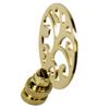 Polished Brass Tree Lamp Finial 2.25" h view 4
