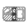 Nite Ize Financial Multi Tool Wallet - Stainless Steel 7-in-1 Multi Tool - Travel Wallet for Men & Women - Bottle Opener, Screwdriver, Rulers & More - Silver view 2