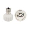 E-Simpo 6-Pack E17 to Gu10 Light Socket Adapter, Ceramic E17 to Gu10 Halogen CFL LED Lampholder Base Converter view 3