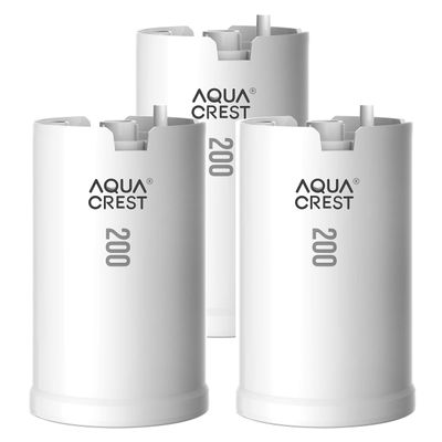 AQUA CREST WFFMC303X Faucet Water Filter, Replacement for DuPont, 3 Pack