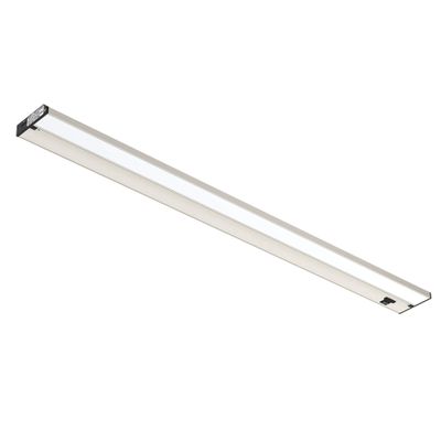 GETINLIGHT 40-Inch 3-CCT LED Under Cabinet Light, Hardwired/Plug-in, Nickel