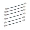 BTF-LIGHTING 10PCS 3Pin 10mm Wide Dual End with 15cm Long Cable LED Strip Solderless DIY Connector Adapter Conductor for WS2811 WS2812B SK6812 LED Flexible Strip Light view 4