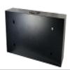 CNAweb 6U 19" Slim SoHo Wall Mount Rack Cabinet Enclosure 6" Depth - Black view 3