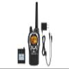 Midland GXT1000AZ GMRS Two-Way Radio (50-Channel, Long Range, 142 Privacy Codes, SOS, NOAA, Rechargeable Nickle Battery, Black/Silver, Single Pack) view 1