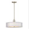 Dolan Designs 1274-09 Three Light Pendant, Pwt, Nckl, B/S, Slvr view 2