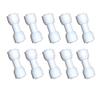 YZMSZ 1/4 inch O.D. Tube Straight Union Quick Connect fittings RO Water Filters set of 10. view 1