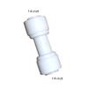 YZMSZ 1/4 inch O.D. Tube Straight Union Quick Connect fittings RO Water Filters set of 10. view 2