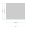 PcProfessional 2 Way Privacy Filter for Acer 19.5" Computer Monitor Aspect Ratio 16:9 [Non Touch] Anti Scratch Filter Radiation view 2